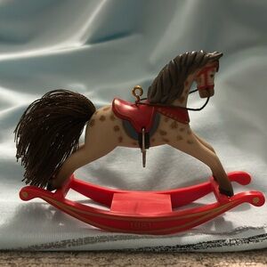 ‼️NOT FOR SALE ‼️ VINTAGE HALLMARK ROCKING HORSE
